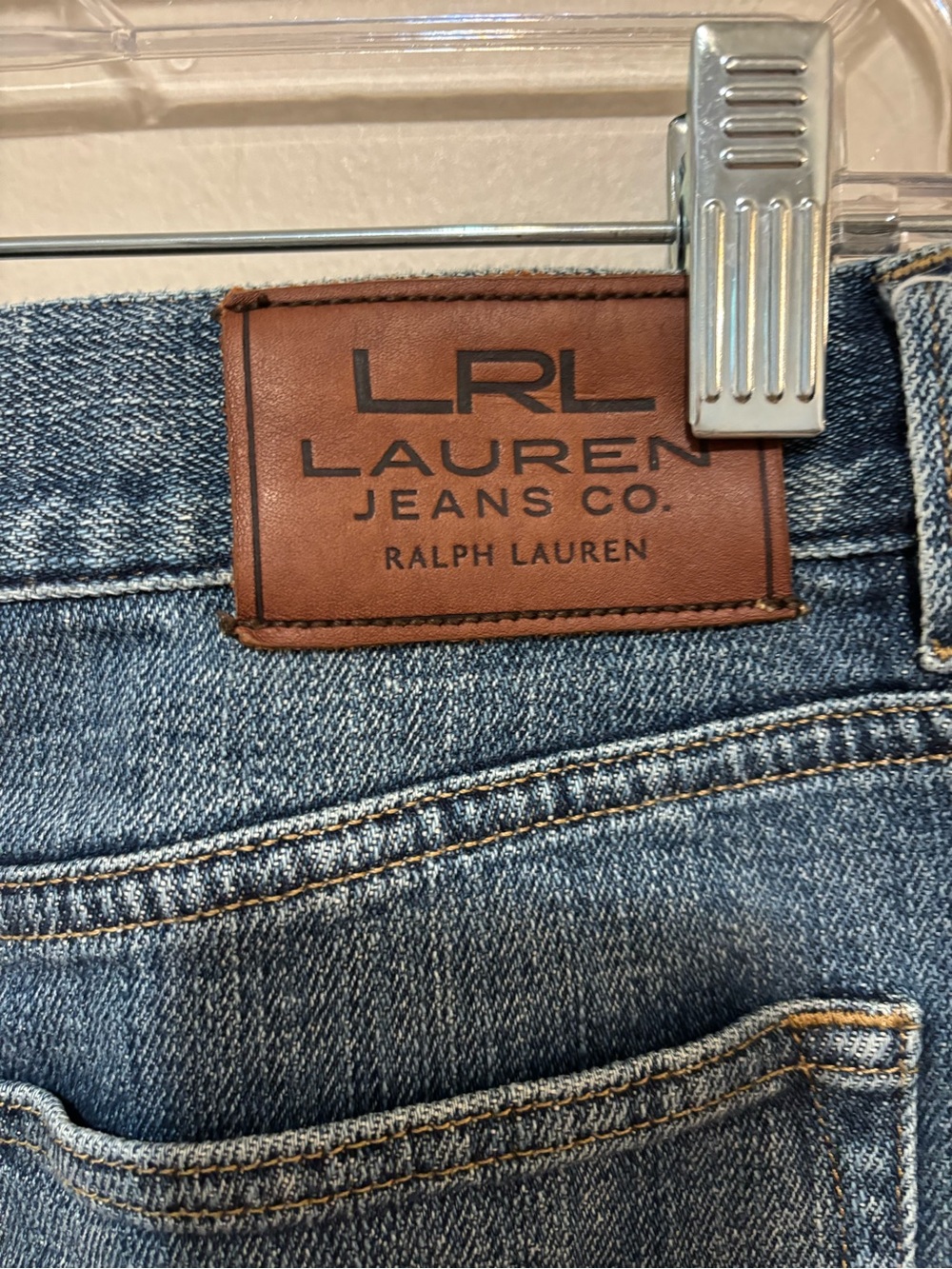 Ralph Lauren Blue Denim Pencil Skirt - Picture 5 of 6